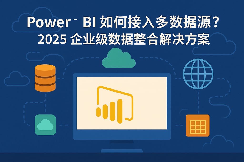 Power BI该如何接入多数据源？2025企业级数据整合解决方案